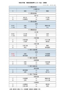 R６南部秋季大会 日程変更（1108）のサムネイル